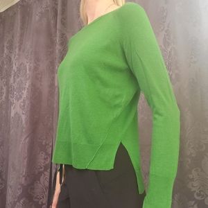 Zara Green thin knit sweater